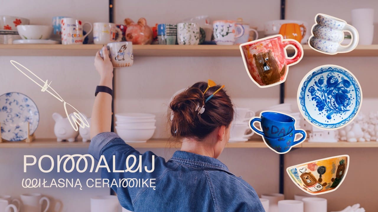Julia z Urban Ceramics zaprasza do kawiarni do malowania ceramiki